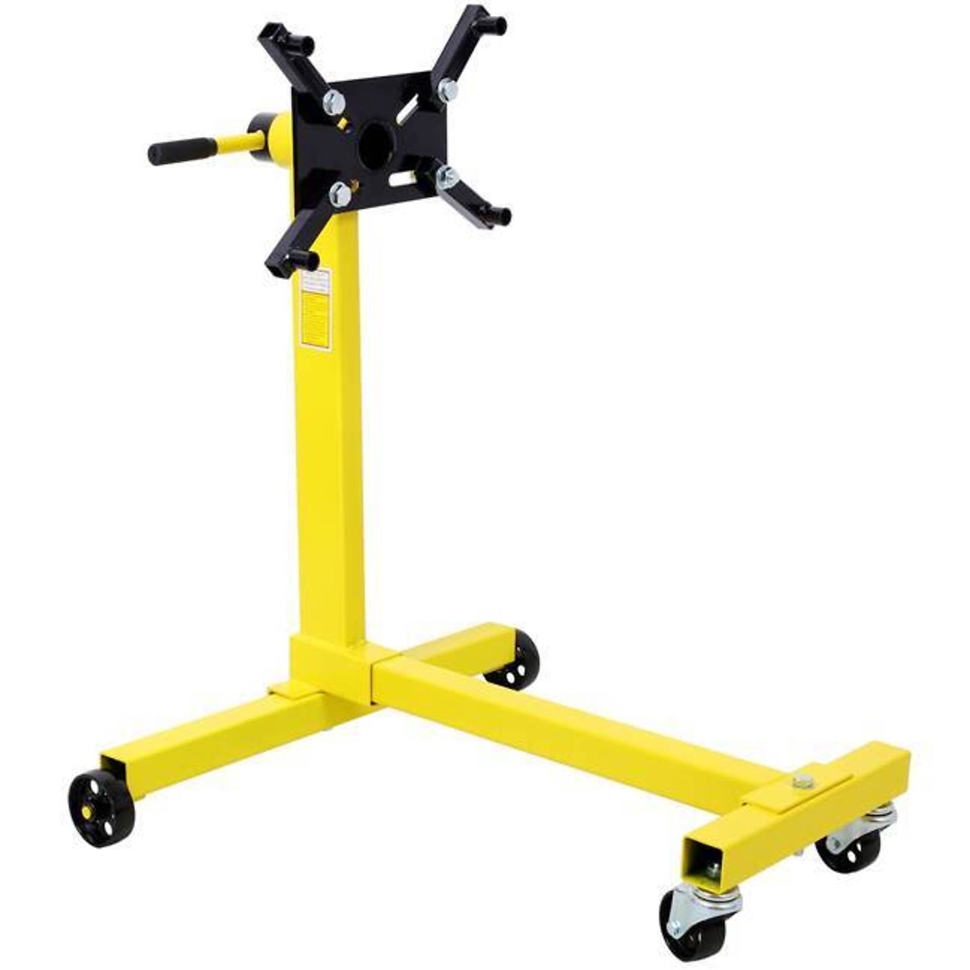 Rotating Engine Stand, 1000 lbs. Capacity, yellow, BAC-W465104929